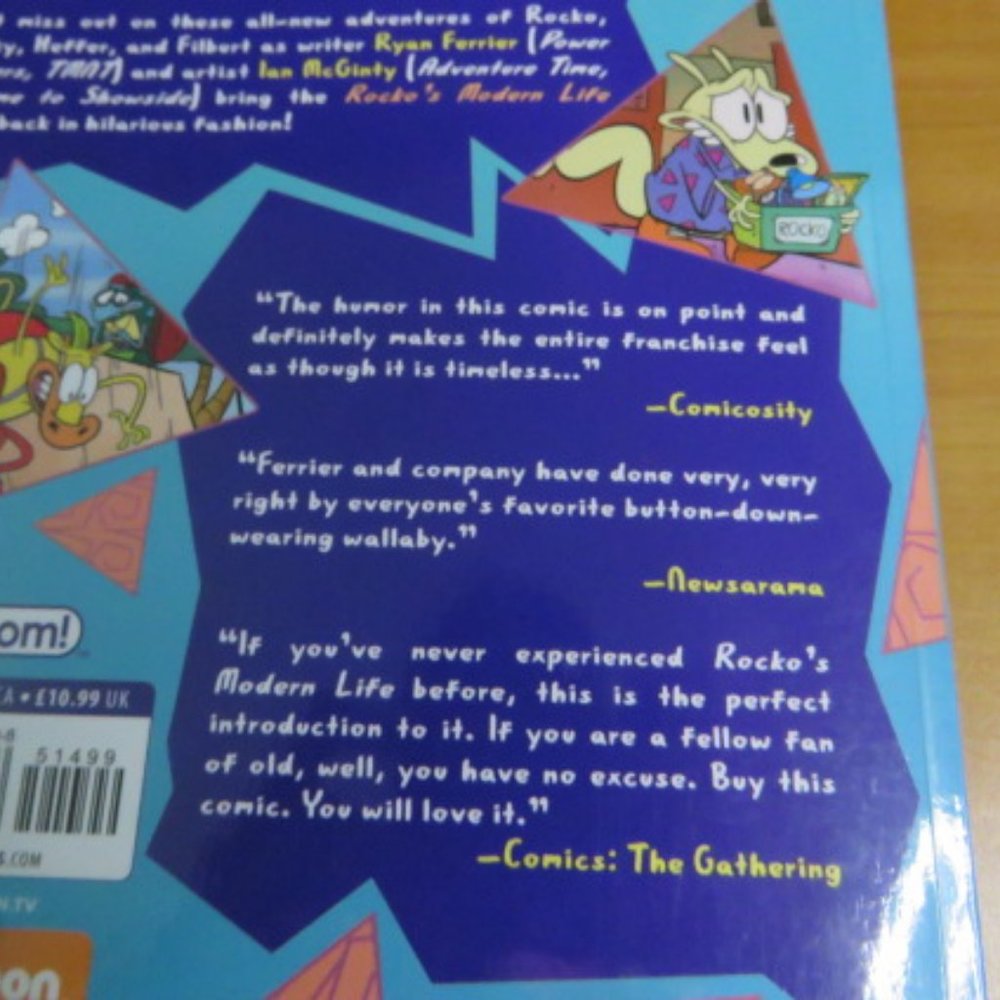 Nickelodeon Rocko's Modern Life Comic Volume 1 - Picture 8 of 10